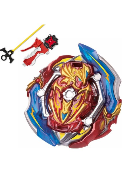 B150 Stili B-X Toupıe Patlama Beyblade B-122 Geist Fafnir.8'.ab ve Fırlatıcıyla Cho-Z Beyblades Yükseliş B122 (Yurt Dışından)