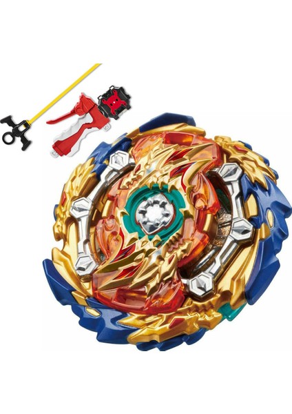 B139 Stili B-X Toupıe Patlama Beyblade B-122 Geist Fafnir.8'.ab ve Fırlatıcıyla Cho-Z Beyblades Yükseliş B122 (Yurt Dışından)
