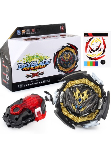 Beyblade Burst Db B-180 Dynamite Belial .nx.vn-2 Lr Dize Atıcı ile Yeni Kutuda Çocuklar Için Savaş Oyunu Mücadele Bey Bay (Yurt Dışından)
