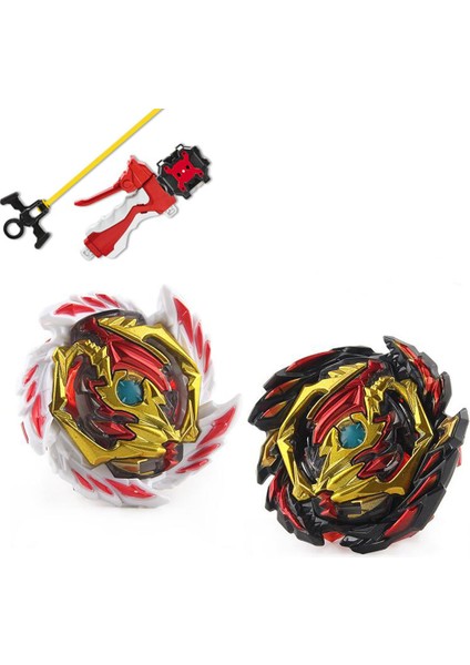 B145-1 Stili B-X Toupıe Patlama Beyblade B-122 Geist Fafnir.8'.ab ve Fırlatıcıyla Cho-Z Beyblades Yükseliş B122 (Yurt Dışından)