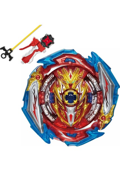 B173-1 Stili B-X Toupıe Patlama Beyblade B-122 Geist Fafnir.8'.ab ve Fırlatıcıyla Cho-Z Beyblades Yükseliş B122 (Yurt Dışından)
