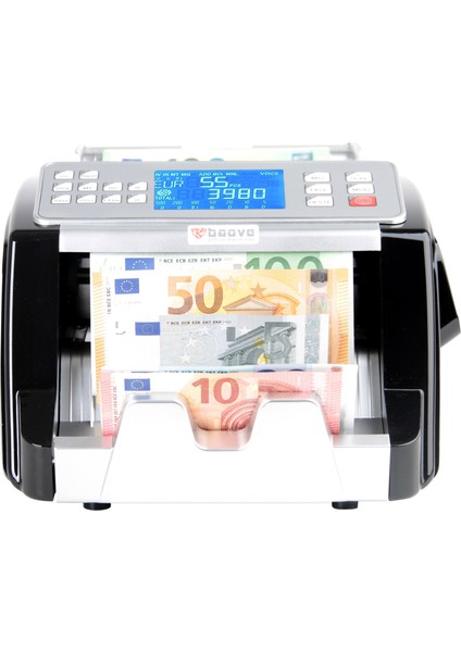 GB8300 Karışık Para Sayma Makinesi ve Sahte Yakalama - TL-Euro-Usd - Türkçe Konuşma + Müşteri Ekranı modelleri