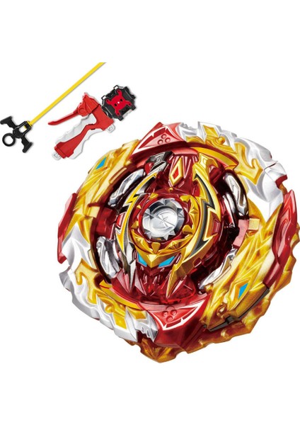 B172 Stili B-X Toupıe Patlama Beyblade B-122 Geist Fafnir.8'.ab ve Fırlatıcıyla Cho-Z Beyblades Yükseliş B122 (Yurt Dışından)