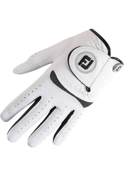 Junior 65939 Golf Eldiveni Beyaz/siyah Sağ S fırsatları