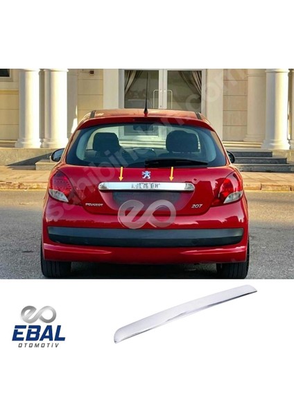 Peugeot 207 Krom Bagaj Çıtası 2006 Üzeri P.çelik
