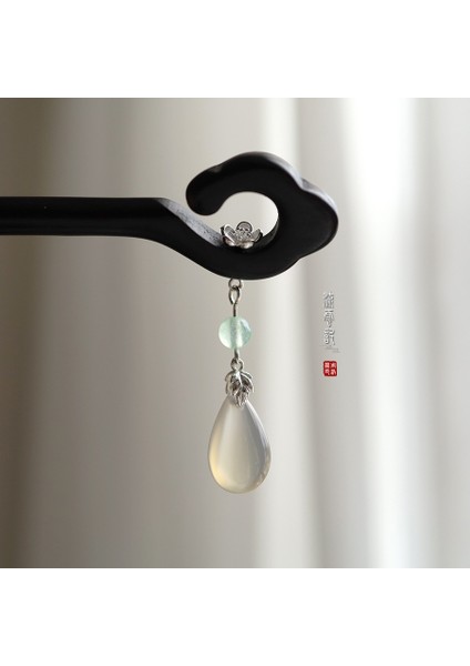 Yeni Çin Antik Tarzı Çiçek Saç Tokası Modern Gelişmiş Saç Tokası Duygusu Kadın Baş Plakası Saç Saç Tokası Hanfu Adım Ahşap Saç Tokası Şapkalar (Yurt Dışından)