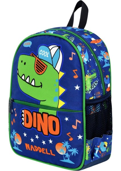 Lisanslı Dinazor Desenli Lacivert Anaokul Kreş Okul Öncesi Çocuk Sırt Çantası fırsatları