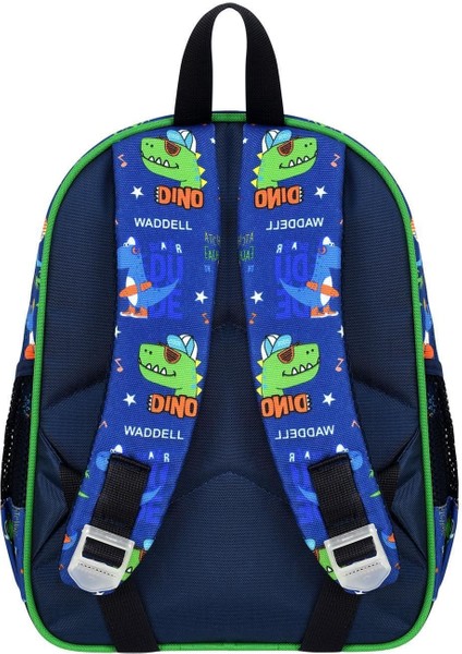 Lisanslı Dinazor Desenli Lacivert Anaokul Kreş Okul Öncesi Çocuk Sırt Çantası indirimleri