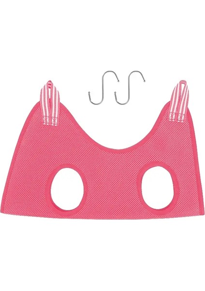 Kedi Köpek ı Tırnak Kesme Anti-Çizik Isırma Sabitleme Torbası Banyo Kısıtlama Torbası Evcil Güzellik Hamak Asılı Evcil Malzemesi Seti Renk:b Pembe Set/boyut:1-5kg (Yurt Dışından)