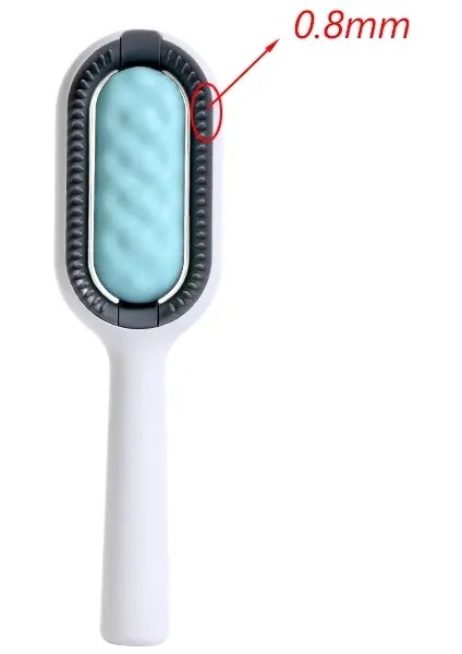 Kedi Köpek Için Çift Taraflı Epilasyon Fırçaları Pet Tavşan Taraması Silinmez Kedi Fırçası Kedi Aksesuarları Pet Ürünleri Uzun Saç Yeşil A (Yurt Dışından)