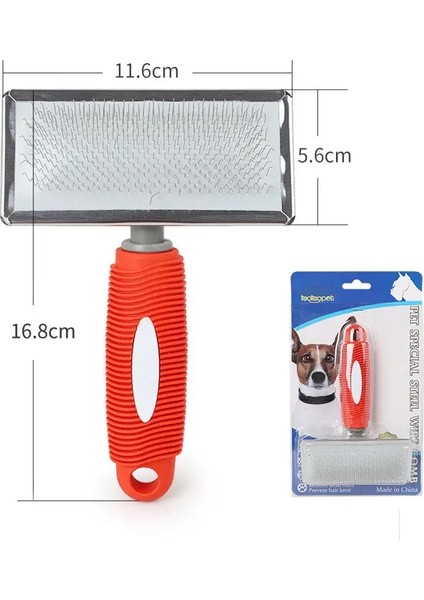 Dalı Evcil Fırçası, ve Kedi ve Dogcolor Üzerinde Düğümleri Ortadan Kaldıran Bir Evcil Fırçası ile Te Gelir: Pembe Trompet (Yurt Dışından)