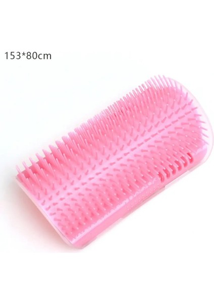 Kedi Banyo Fırçası Masaj Aracı Kendiliğinden Temizlenen Evcil Hayvan Tüyü Duvara Monte Tiyare Tarak Uzun Tüylü Kediler Için Güzellik Malzemeleri Renk:pembe 153X80CM (Yurt Dışından)