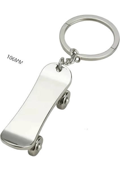 Sevimli Mini Parmak Kaykay Anahtarlık Kadın Erkek Ilginç Simülasyon Scooter Araba Anahtarlık Paten Sevenler Için Hatıra Hediyeler (Yurt Dışından)