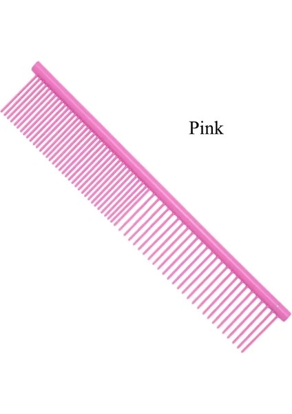 1pcs Pets Hair Removal Comb Stainless Steel Pet grooming Brush Dogs Cat Removes Loose Cleaning Beauty Comb Portable Comb D0003A COLOR:D0003A-04 (Yurt Dışından)