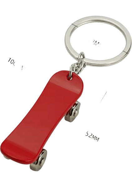 Sevimli Mini Parmak Kaykay Anahtarlık Kadın Erkek Ilginç Simülasyon Scooter Araba Anahtarlık Paten Sevenler Için Hatıra Hediyeler (Yurt Dışından)