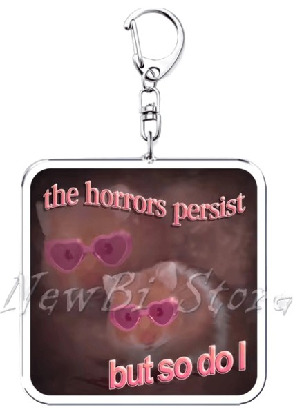 Eğlenceli Meme Im Sadece Bir Kız Üzgün Hamster Anahtarlık Anahtarlıklar Aksesuarlar Için Yüzük Çanta Komik Kolye Anahtarlık Takı Hayranları Hediyeler (Yurt Dışından)