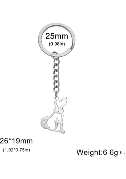 Benim Şeklim Sevimli Köpek Samoye Anahtarlık Kadınlar Erkekler Için Dachshund Köpek Yavrusu Hayvan Severler Araba Sırt Çantası Için Anahtarlık Moda Takı Hediyeler (Yurt Dışından)