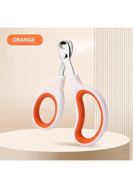 Küçük Kedi Köpek Paslanmaz Çelik Yavru Pençeler Için Profesyonel Kedi Tırnak Kesikleri Kesici Pet Nall Clippers Tremmercolor: Turuncu (Yurt Dışından)