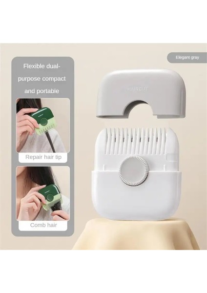 1pcs 2 In 1 Bebek Saç Kesme ve Berberlik Tarakı Çene Perçemini ve Kırık Saçları Kırparıcı Manuel Taşınabilir Çocuk Bakımı Renk:d 1pcs (Yurt Dışından)