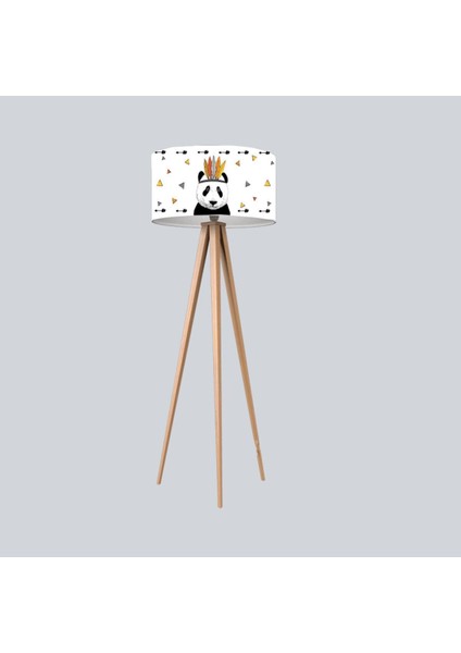 Çocuk Bebek Odası Lambader Kızılderili Panda