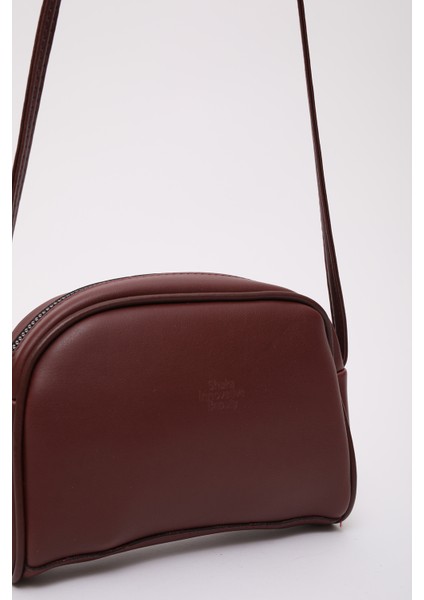 Pudra Shk25 Mini Urban Çapraz Askılı Tek Bölmeli Deri Kol Ve Omuz Çantası U:19 E:13 G:4 Cm
