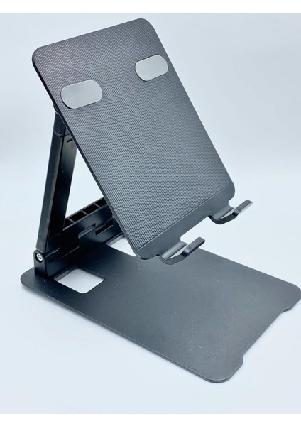 Alüminyum Metal Stand Tutucu, Katlanabilir, Apple iPad, Tablet, E-Okuyucu 4-13 Inç ile Uyumlu, Siyah fırsatları