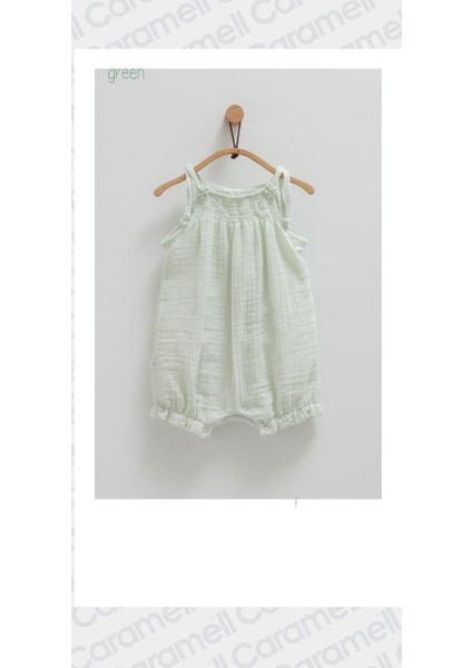 Lıttle Girl Ip Askılı Tulum 1661