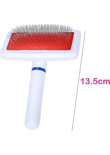 1Pcs Çelik Iğne Tarak Köpek Kedi Yokie Gilling Fırça Köpek Tarak Masaj Bakım Araçları Evcil Hayvan Fırçası Köpek Aksesuarları (Yurt Dışından)