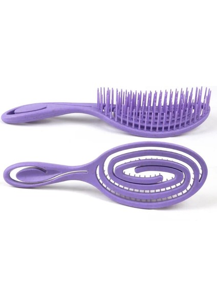 Elastik Masaj Tarak Taşınabilir Içi Boş Saç Tarak Kafa Derisi Masaj Fırçası Çocuklar Şekillendirici Araçları Düz Renk Dairesel Saç Fırçası (Yurt Dışından) indirimleri