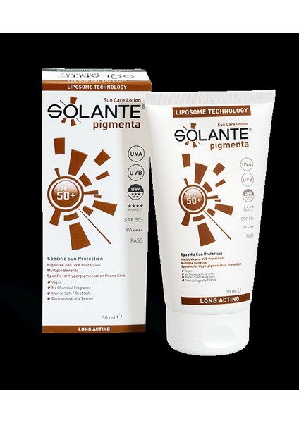 Solante Pigmenta Losyon SPF50+ 50 ml
