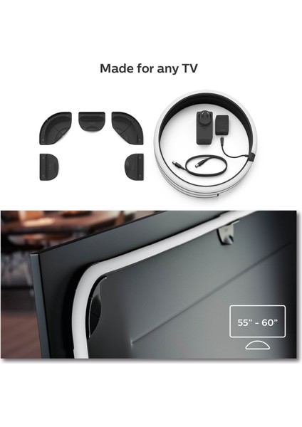 Hue Lightstrip Gradient TV 55" Akıllı Led Şerit