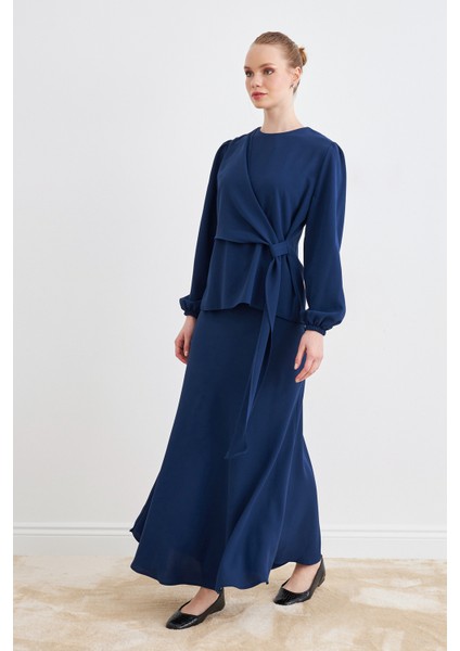 Roza Etek Bluz Takım - Indigo modelleri