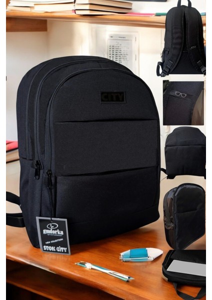 Lisanslı Çok Gözlü Sağlam Okul Çantası Geniş Hacimli Sırt Çantası 45 Cm 22 Cm 30 Cm Ebatlarında 670 modelleri