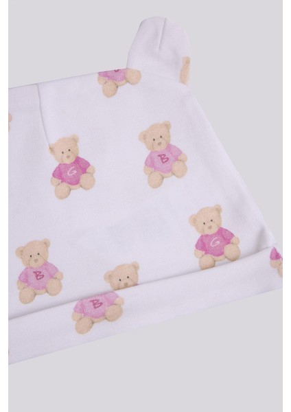 Bg Store Kız Bebek Desenli Bere modelleri