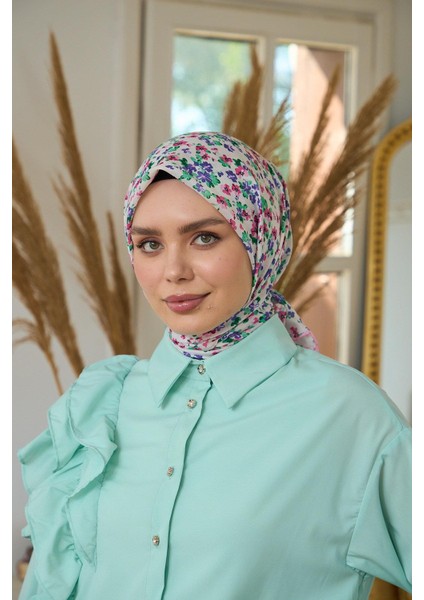 Yaz Işıltısı Koleksiyonu Soft Eşarp Pudra Lila 1191-02