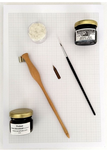 Copperplate Başlangıç Seti, Gölge Yazı, Kaligrafi Yazı Seti fırsatları