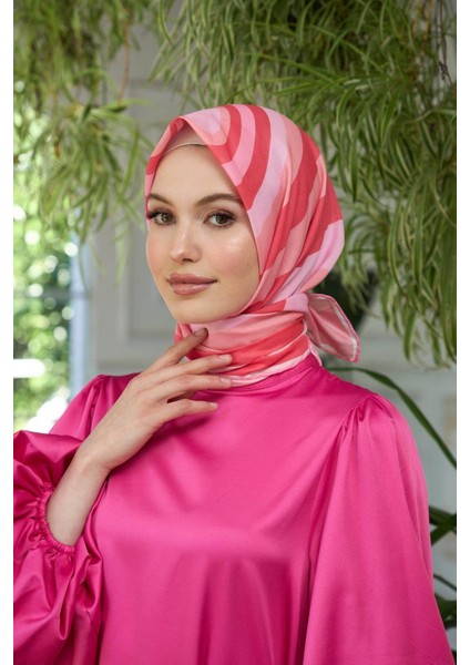Yaz Işıltısı Koleksiyonu Soft Eşarp Mercan Pudara 1183-10