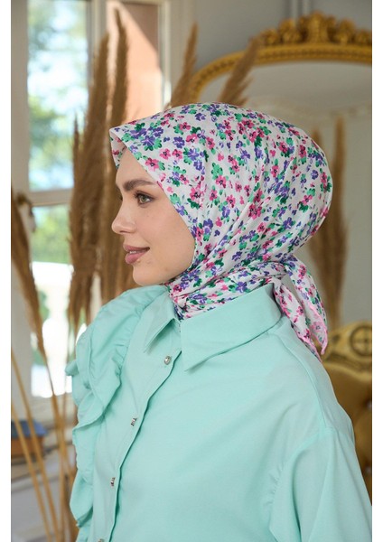 Yaz Işıltısı Koleksiyonu Soft Eşarp Pudra Lila 1191-02 modelleri