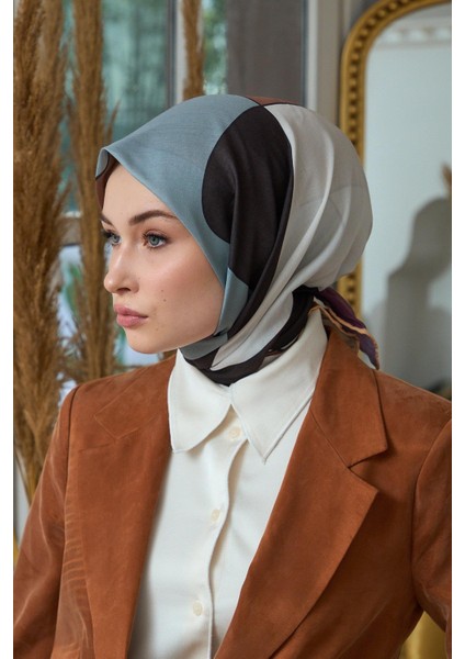 Yaz Işıltısı Koleksiyonu Soft Eşarp Acı Kahve Gri 1190-13 modelleri