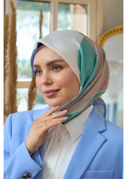 Yaz Işıltısı Koleksiyonu Soft Eşarp Indigo Vizon 1190-10