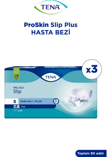 Proskin Slip Belbantlı Small Hasta Bezi 90 Adet