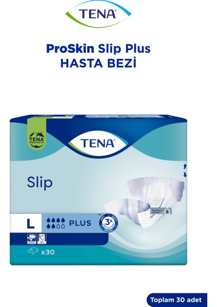 Proskin Slip Plus 6 Damla Large 30'lu