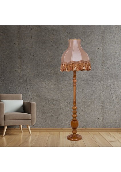 Vizon Kadife Klasik Lambader Kumaş Kaplama Ahşap Ayak Vintage LM01206 modelleri