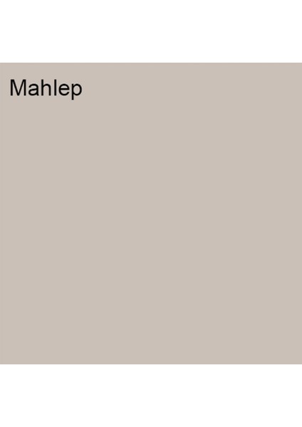Plastik Mat Iç Cephe Boyası Mahlep 2,5 Lt (3,5 Kg)