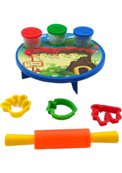 Oyun Hamuru Sofralı Oyun Hamuru 9 Parça