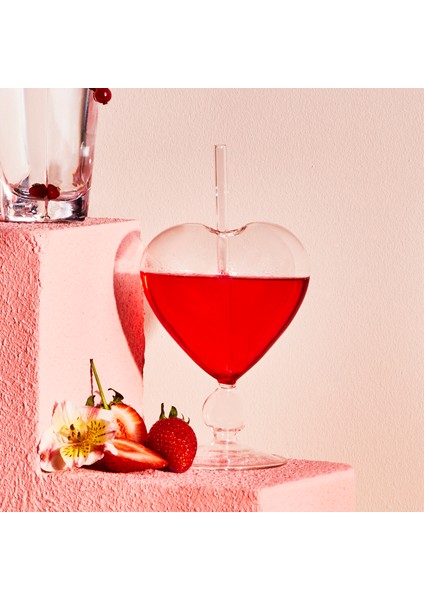 Love Pipetli Kokteyl Brdağı Şeffaf 200 ml