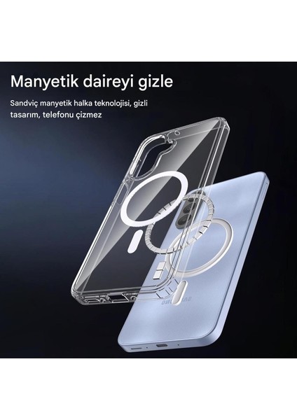 Samsung Galaxy A26 Şeffaf Magsafe Kılıf Mtl Aksesuar fiyatları