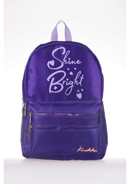 Sparkle Sırt Çantası Mor K1392