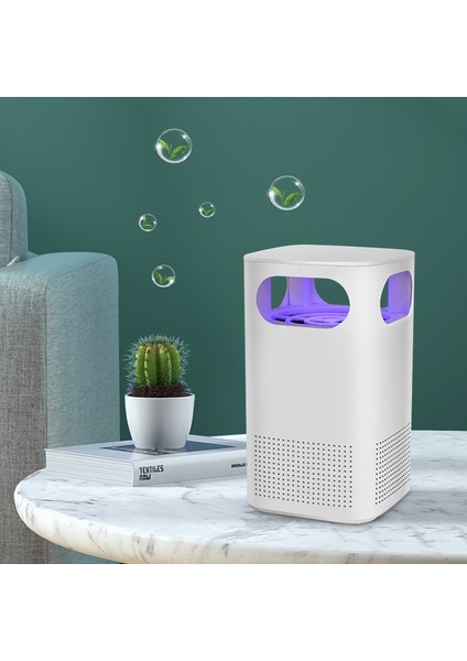 USB Takılabilir Ev Yatak Odası Koku Giderici Masaüstü Araba Negatif Iyon Hava Temizleme Cihazı (Kare) (Yurt Dışından)