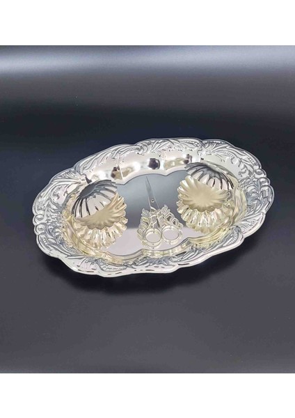 Söz Nişan Yüzüklük Tepsi Seti